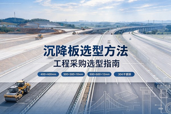 呼兰沉降板选择方法