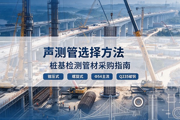 呼兰声测管选型标准