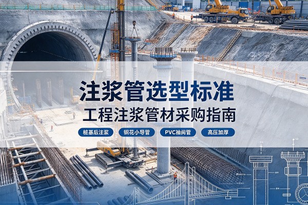 呼兰注浆管选型标准