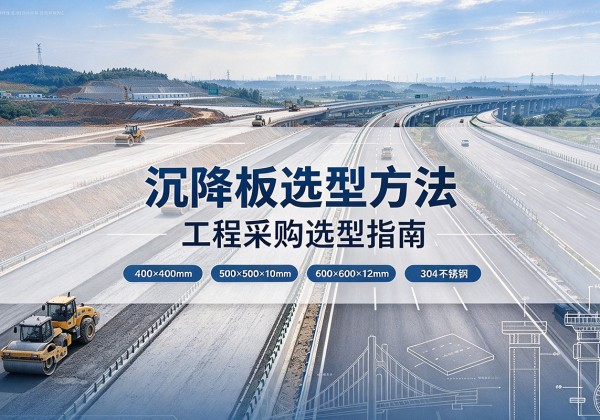 呼兰沉降板选择方法