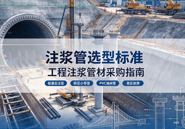 呼兰注浆管选型标准